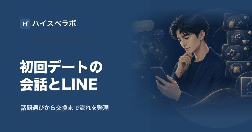 バチェラーデート初回デートの会話とLINEのアイキャッチ