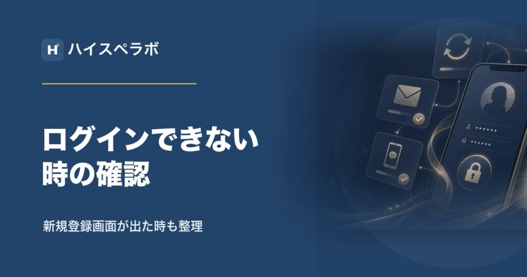 バチェラーデートログイン確認手順のアイキャッチ