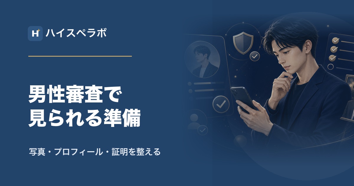 バチェラーデート男性審査準備のアイキャッチ