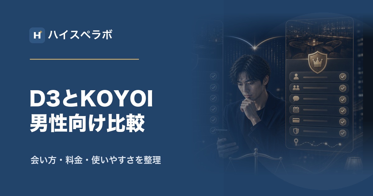 D3とKOYOI比較のアイキャッチ